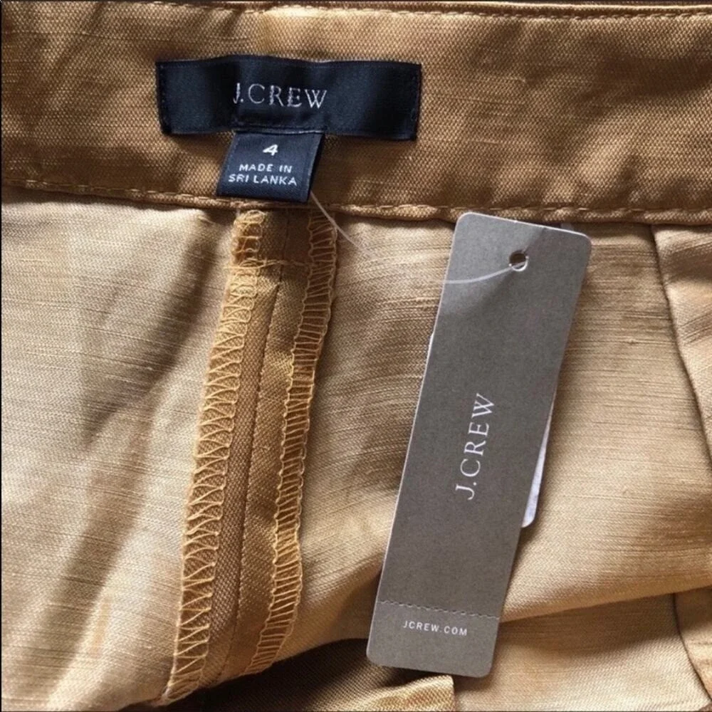 New J. Crew Linen Shorts